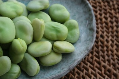 What precaution do I need to take with broad beans during my pregnancy