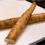 What's the problem with eating burdock root during pregnancy