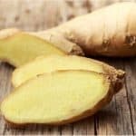 What caution should I take with ginger during pregnancy